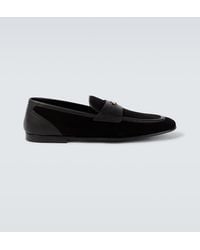 Dolce & Gabbana - Ariosto Suede Loafers - Lyst