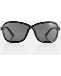 Tom Ford - Fernanda Oval Sunglasses - Lyst