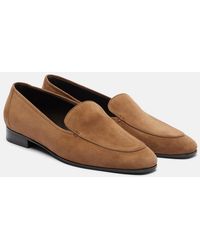 The Row - Adam Suede Loafers - Lyst