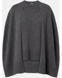 TOTEME - Cashmere Poncho - Lyst