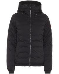 Canada Goose Piumino "Camp" Con Cappuccio - Nero