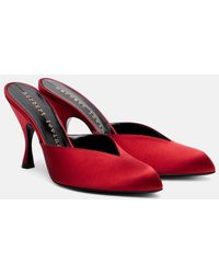 Herbert Levine - Sitting Pretty 95 Satin Mules - Lyst
