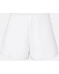 Doen - Loren Linen Shorts - Lyst