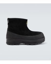 Stone Island - Diemme Compass Suede Ankle Boots - Lyst