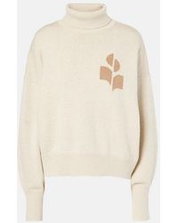Isabel Marant - Nash Cotton And Wool Turtleneck Sweater - Lyst