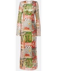 ALÉMAIS - X Laurence Leenaert Lumira Sequined Gown - Lyst