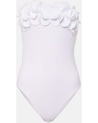 Karla Colletto - Banador Tess Con Apliques Florales - Lyst