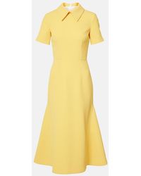 Emilia Wickstead - Eman Crepe Cocktail Dress - Lyst
