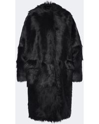 TOTEME - Shearling Coat - Lyst