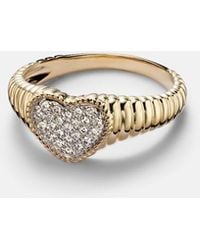 Yvonne Léon - Baby 9Kt Ring With Diamonds - Lyst