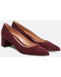 Gianvito Rossi - Piper 45 Suede Pumps - Lyst