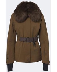 Moncler - Vizelles Belted Ski Jacket - Lyst