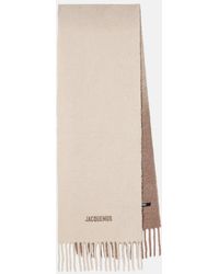 Jacquemus - L'Echarpe Moisson Alpaca-Blend Scarf - Lyst