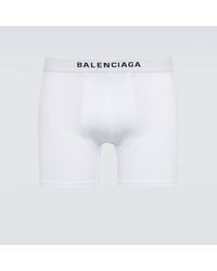 Balenciaga - Logo Boxer Briefs - Lyst