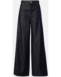Max Mara - Jeans Carmine A Vita Alta E Gamba Larga - Lyst