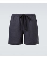 Commas - Linen Shorts - Lyst