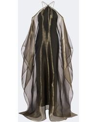 ‎Taller Marmo - Sza Sza Draped Organza Kaftan - Lyst