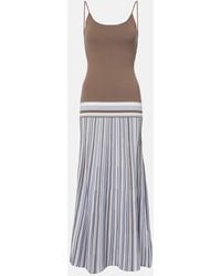 Faithfull the Brand - Citara Striped Cotton-Blend Maxi Dress - Lyst