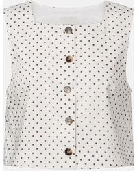 Posse - Rio Polka-Dot Crop Top - Lyst