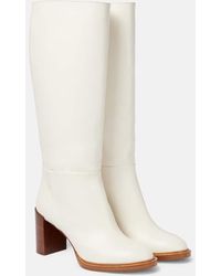 Gabriela Hearst - Bocca Leather Knee-High Boots - Lyst