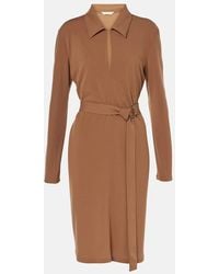 Max Mara - Minikleid Dorema Aus Jersey - Lyst