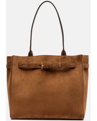 Tom Ford - Audrey Medium Suede Tote Bag - Lyst
