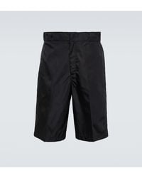 Prada - Re-Nylon Bermuda Shorts - Lyst