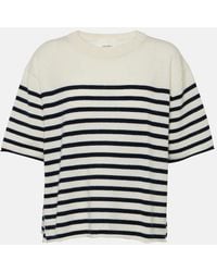 Lisa Yang - T-Shirt Cila Aus Kaschmir - Lyst