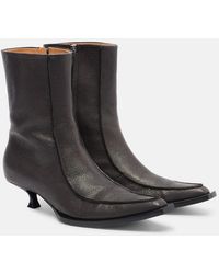 Calvin Klein - Ankle Boots Jodi Aus Leder - Lyst