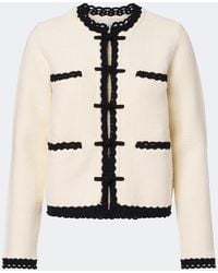 Posse - Hattie Crochet-Trimmed Jacket - Lyst