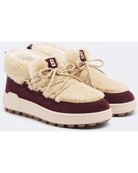 Bogner - Chamonix Suede And Shearling Snow Boots - Lyst