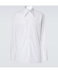 Maison Margiela - Cotton Poplin Shirt - Lyst