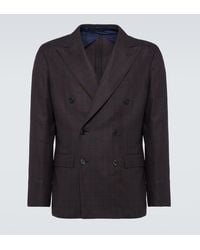 Brioni - Blazer Aus Wolle - Lyst