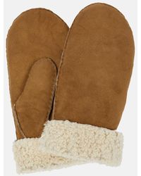 Isabel Marant - Mulfi Shearling-lined Mittens - Lyst