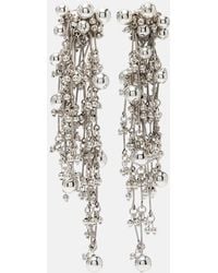 Isabel Marant - Orecchini Pendenti Freya Con Cristalli - Lyst