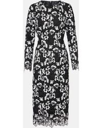 Monique Lhuillier - Abito Midi - Lyst
