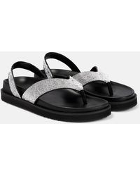 Jonathan Simkhai - Talie Crystal-Embellished Sandals - Lyst