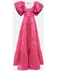 Rebecca Vallance - Niarah Puff-Sleeve Gown - Lyst