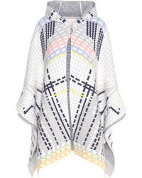 Peter Pilotto Ottoman Wool-blend Cape - Multicolour