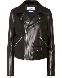 Loewe Leather jackets for Women - Up to 75% off at Lyst.com