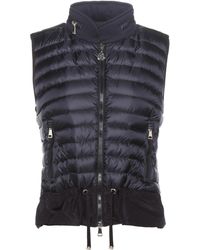 Moncler Quilted Down Gilet - Multicolour