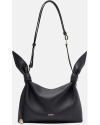 Loewe - Scarf Mini Leather Shoulder Bag - Lyst