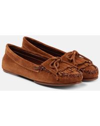 Paris Texas - Indiana Suede Loafers - Lyst