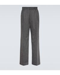 Winnie New York - Wool And Mohair Straight Pants - Lyst