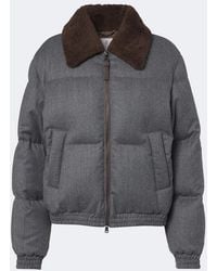 Brunello Cucinelli - Monili Virgin Wool Down Jacket - Lyst