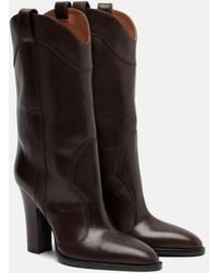 Paris Texas - Lavinia 100 Leather Mid-Calf Boots - Lyst