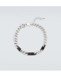 Gucci - Interlocking Sterling Chain Bracelet - Lyst