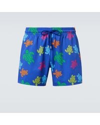 Vilebrequin - Moorise Printed Swim Trunks - Lyst