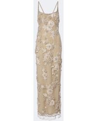 Georges Hobeika - Embellished Open-Back Tulle Gown - Lyst