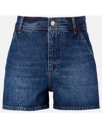 FRAME - Short Dockside En Denim - Lyst